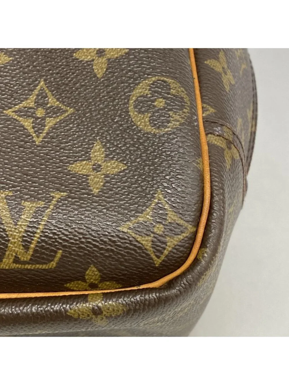 Louis Vuitton Handbag Monogram Deauville Brown